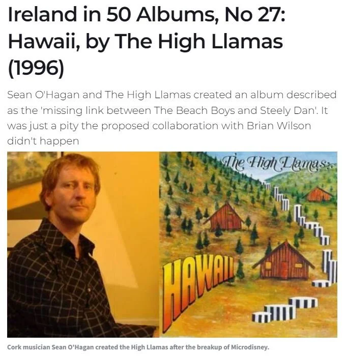 Episode 37 - Hawaii by The High Llamas